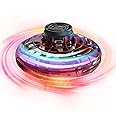GoolRC Flying Spinner Mini Drone, Fidget Spinner Flying Boomerang Toys Magical Hand Controlled Gyro Flying Drone with LED Light Gifts for 8 9 10+ Year Old Boys Girls Teens Indoor Outdoor
