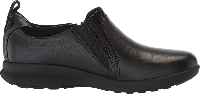 clarks un adorn zip women's slip on