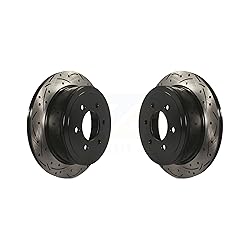 DS-One Rear Coated Drilled Slotted Disc Brake