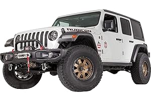 WARN 102355 JL OE Rubicon Front Bumper Grille Guard Tube, Low-Height