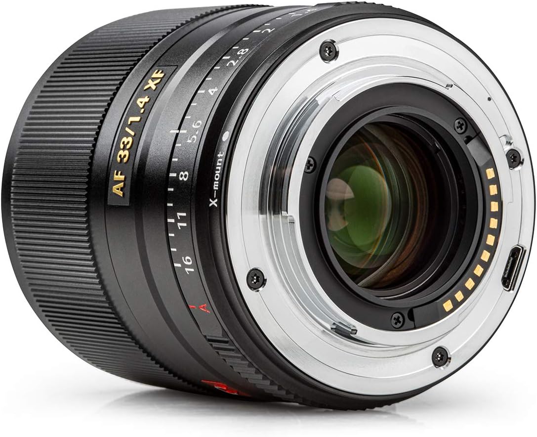 VILTROX 33mm F1.4 XF STM Auto Focus APS-C Compact Prime Lens for Fujifilm Fuji X-mount Mirrorless Camera X-T4 X-T3 X-T2 X-T30 X-T20 X-T10 X-PRO2 X-H1 X-A5 Black - Image 5