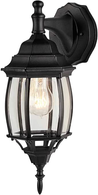 NOMA Four Sided Outdoor Wall Lantern Waterproof Outdoor Down Facing 