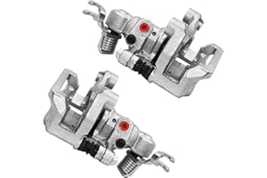 funire Rear Left and Rear Right 18-B5002 & 18-B5003 Brake Calipers Assembly with Bracket| Fits 2006-2012 Ford Fusion;2007-2012 Lincoln MKZ;2006-2013 Mazda 6;2006-2011 Mercury Milan-Rear Brake Caliper