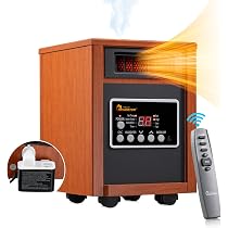 Amazon.com: Dr Infrared Heater DR-998, 1500W, Space Heater with ...