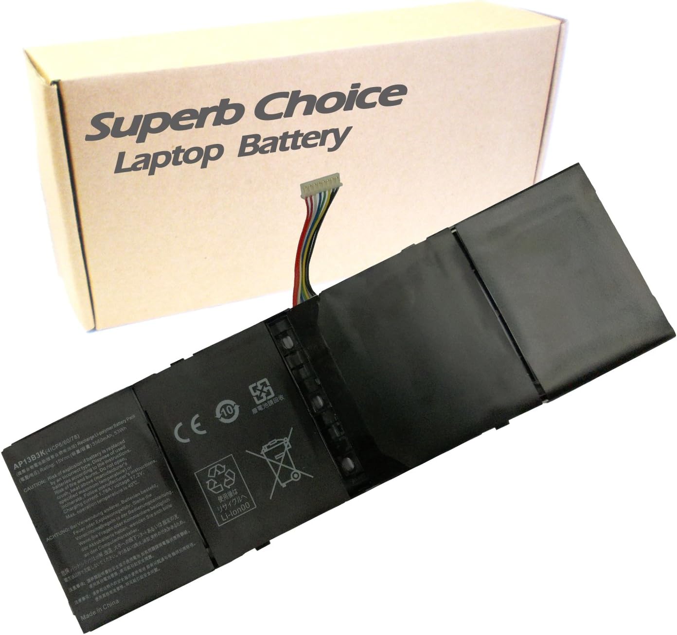 Superb Choice Battery Compatible with ACER Aspire ES1-511 ES1-512-C1PW M5-583P-9688 R3-471TG