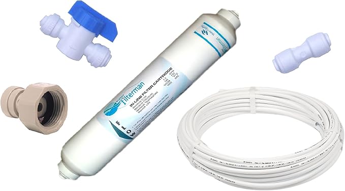 Kit Filtre A Eau Universel Pour Refrigerateur Americain Raccords Tuyau Filtre Amazon Fr Gros Electromenager