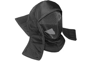 LEONARK 800N Hema Fencing Mask Overlay Helmet Hood - Handmade Epee Foil Saber Headgear Head Cover Protector