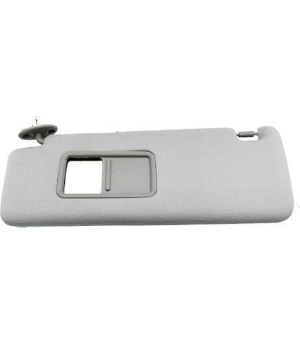 SHENKENUO Gray Left Driver Side Sun Visor For 2010-2023 Toyota 4Runner - OEM Replacement #74320-35A91-B1