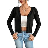 SHENHE Women's Button Up V Neck Cardigan Lightweight Long Sleeve Soft Knit Sweater Cardigan