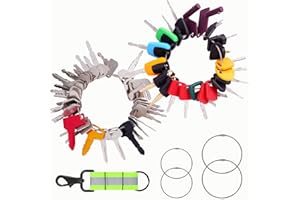 WAH LIN PARTS 55 Heavy Equipment Keys Master Set Construction Equipment Manufactures Machinery Ignition Key for CAT Caterpillar JCB Komatsu John Deere Volvo Takeuchi Hitachi Kubota Case New Holland Hyster Yanmar