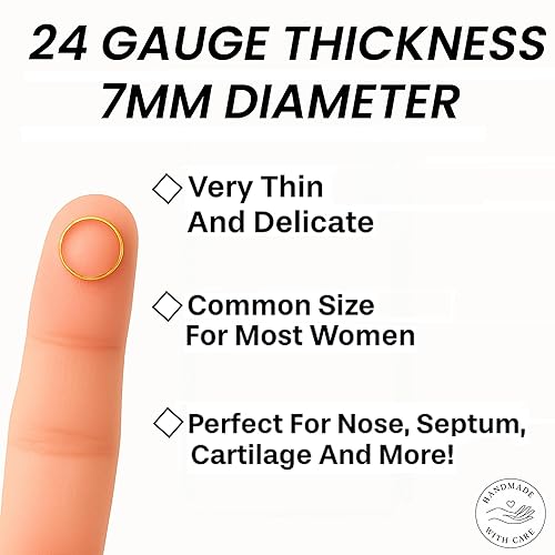 Nostril Piercing Nose Ring Length Chart Thickness Standard Gauge