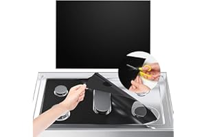 DAORDAER Silicone Stove Covers for Gas Burners, Stove Top Cover Easier to Cut Clean Reusable Stove Protector Liners Non Stick Washable Liner Gas Stove Burner Covers Fits Most Gas Range,27x16.7in