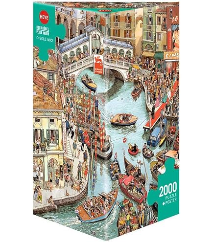Amazon.com: Heye Vintage World Puzzles (2000-Piece), 68 x 98