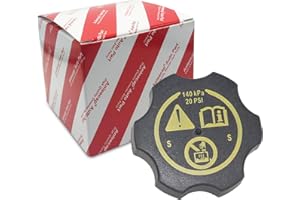 Anleecap Coolant Reservoir Cap Replacement For 2007-2019 Chevy GMC Cadillac Buick Saab, Silverado Suburban Express Tahoe Savana Sierra Yukon Escalade ESV EXT, 54218, 13502509, 68249136AA