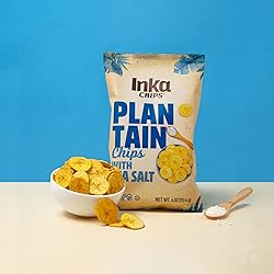 Inka Crops Inka Chips, Seasalt Plantain Chips, 4