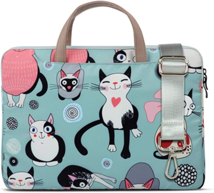 Cute Girl Cat Laptop Bag para Huawei MateBook D 15 Mate D15 15.6 EB 12