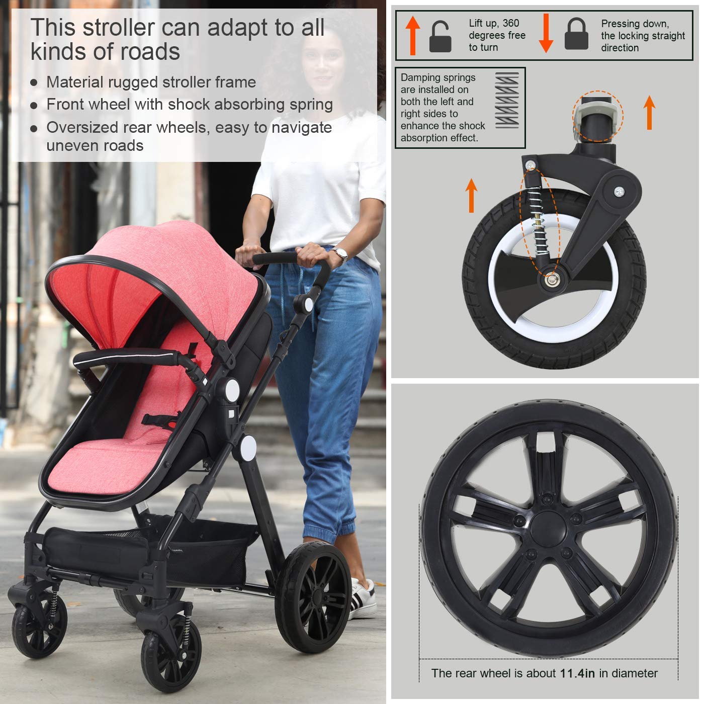 stroller wonfuss
