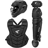 Easton | Black Magic 3.0 Youth Baseball Catcher Gear Set | Helmet, Chest Protector &amp; Leg Guards | Multiple Sizes/Colors