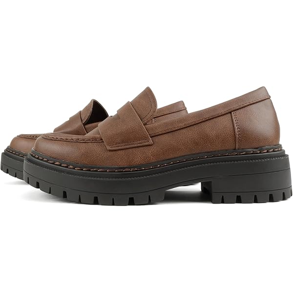 Amazon.com | Soda “Eureka” ~ Women Slip On Platform Penny