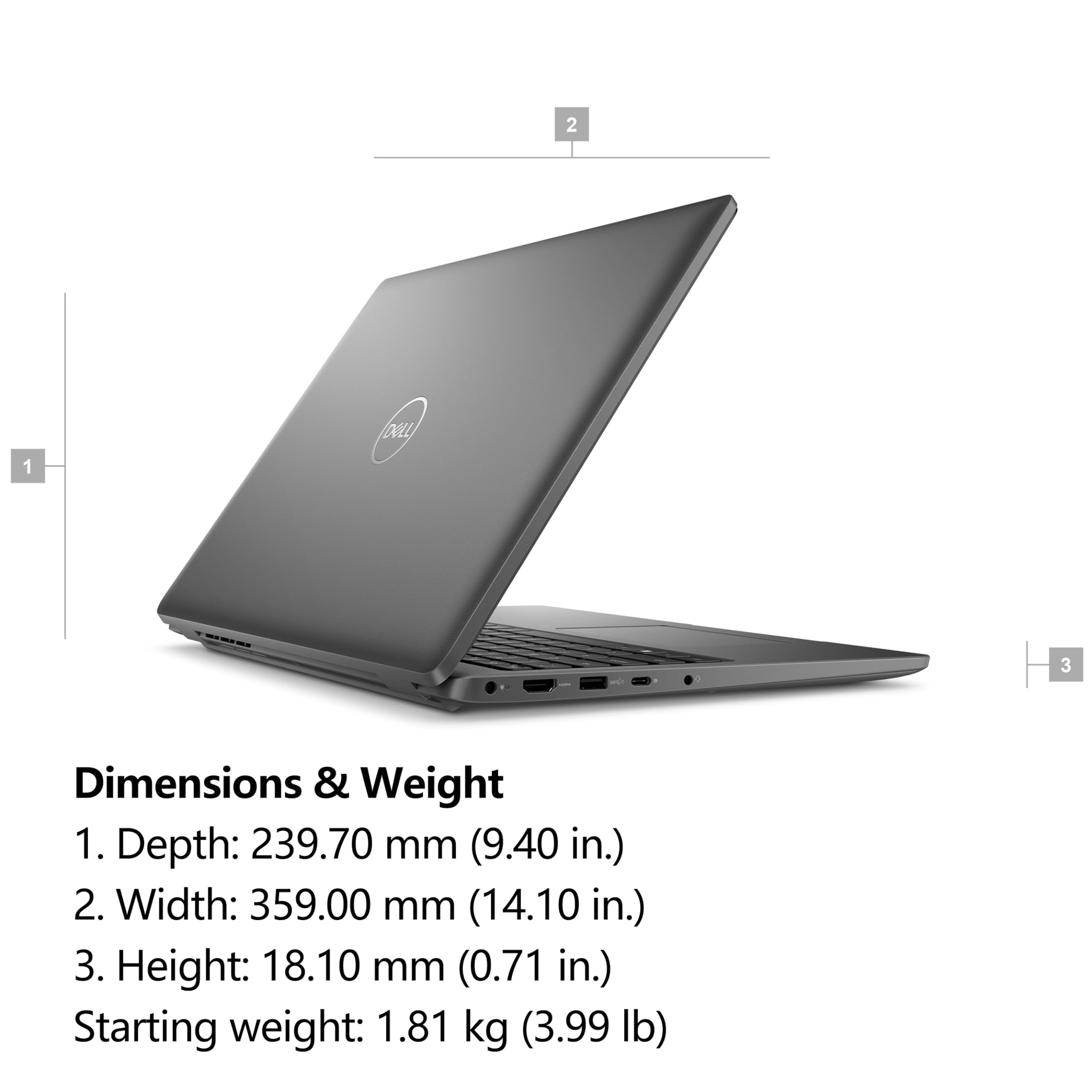 Dell Latitude 3550 15 Laptop, 15.6