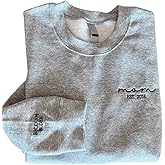 Personalized Mama Embroidered Sweatshirt, Mother Day Sweatshirt, for Mom Grandma
