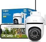 Tapo C520WS 2K 4MP WiFi Outdoor Security Camera Pan Tilt 360 Vision AI view 1