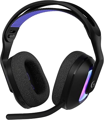 G522 LIGHTSPEED, cuffia con microfono gaming wireless (Nero)