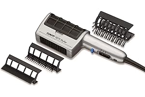 Conair 3-in-1 Styling Hair Dryer, 1875W Hair Dryer with 3 Attachments