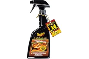 Meguiar's Gold Class Leather Conditioner Spray - Premium Car Leather Conditioner - Protect Your Car's Seats from Cracking, Fading and Drying Out - Keep It Looking and Feeling New, 16 Oz