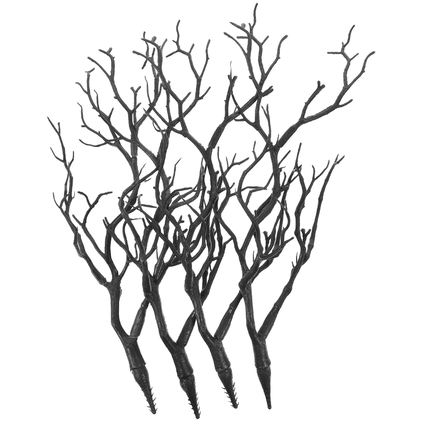 BESPORTBLE 8pcs Artificial Antler Tree Branches 8Pcs Black Decorative Twigs for Vase Christmas Decorations Diy Craft Supplies Home Party Display