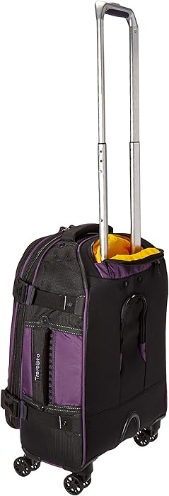 Bold 21” Carry-on, Expandable Spinner Luggage with Easy-Access Tablet Sleeve, Gray/Black