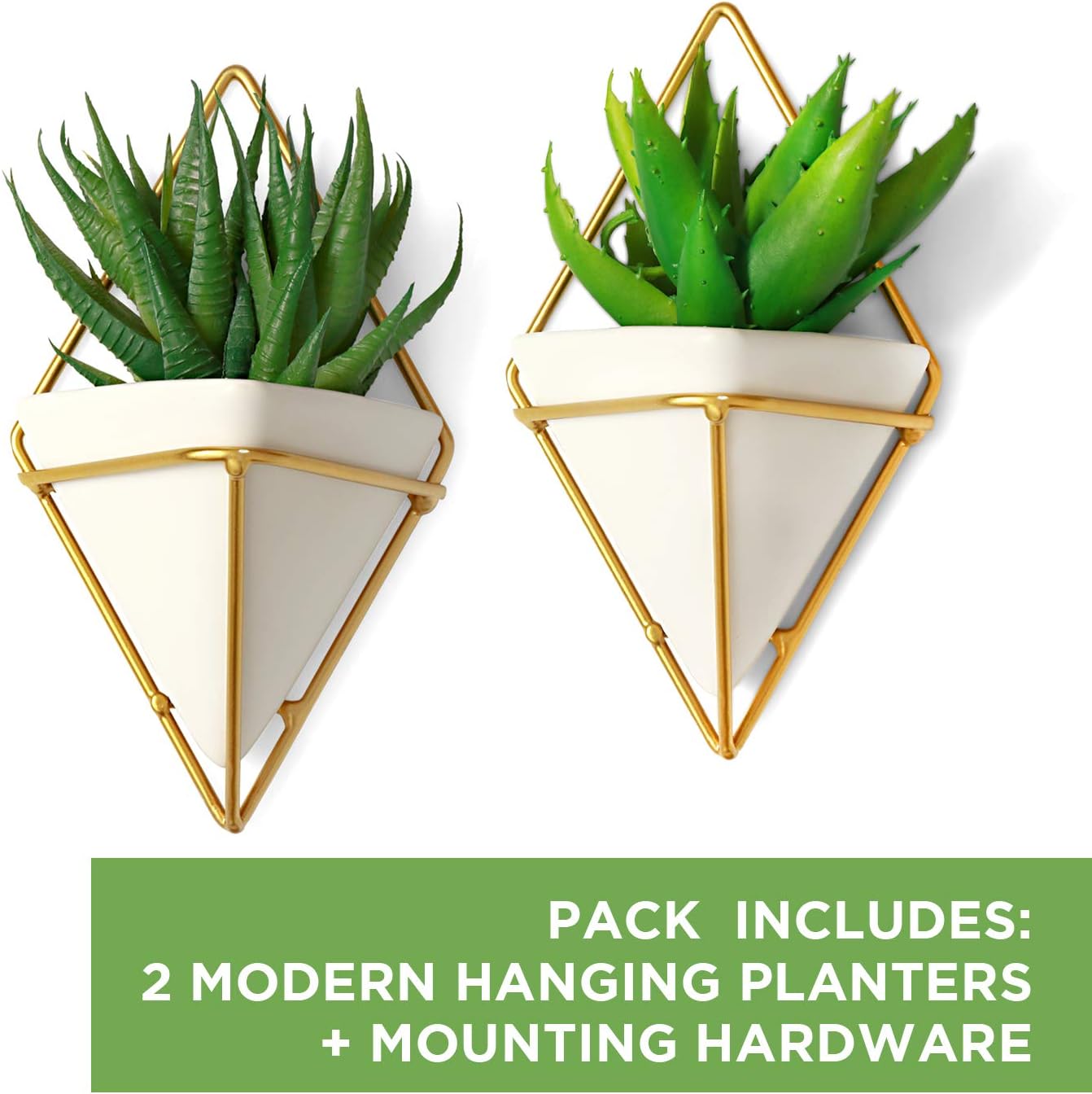 Umbra Trigg Colgante Maceta Florero Geometrica Contenedor De