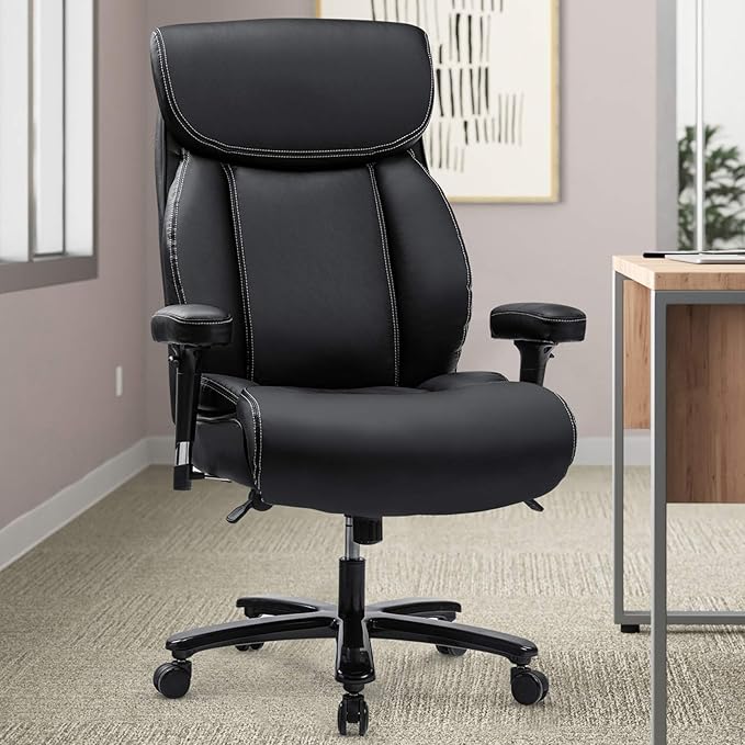 REFICCER Big & Tall 400lb Office Chair, Ergonomic Design