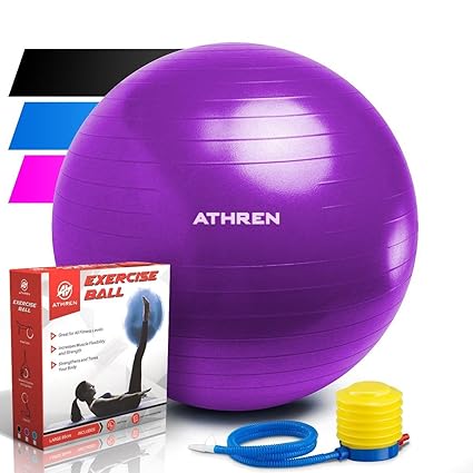 Amazon.com: Pelota de ejercicio con bomba de pie (calidad de ...
