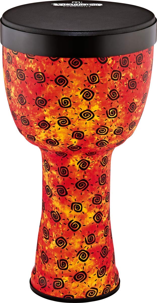 Meinl Percussion VivaRhythm Djembe Instrument - Very Large Handdrum - With Nappa Head - Diameter 14 Inches - Plastic, Multicoloured (VR-SDJPO14-NH)