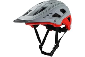 DKONI Bike Helmet Mountain Bike Helmets for Adults:Men Women Bicycle Helmet Certified MTB Cycling Helmet with Visor