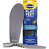 Dr. Scholl's Stability Support Insoles, Flat Feet & Overpronation Low Arch Support, Improves Balance & Stability, Motion Control, Trim Inserts to Fit Shoes, Women's Size 6-10