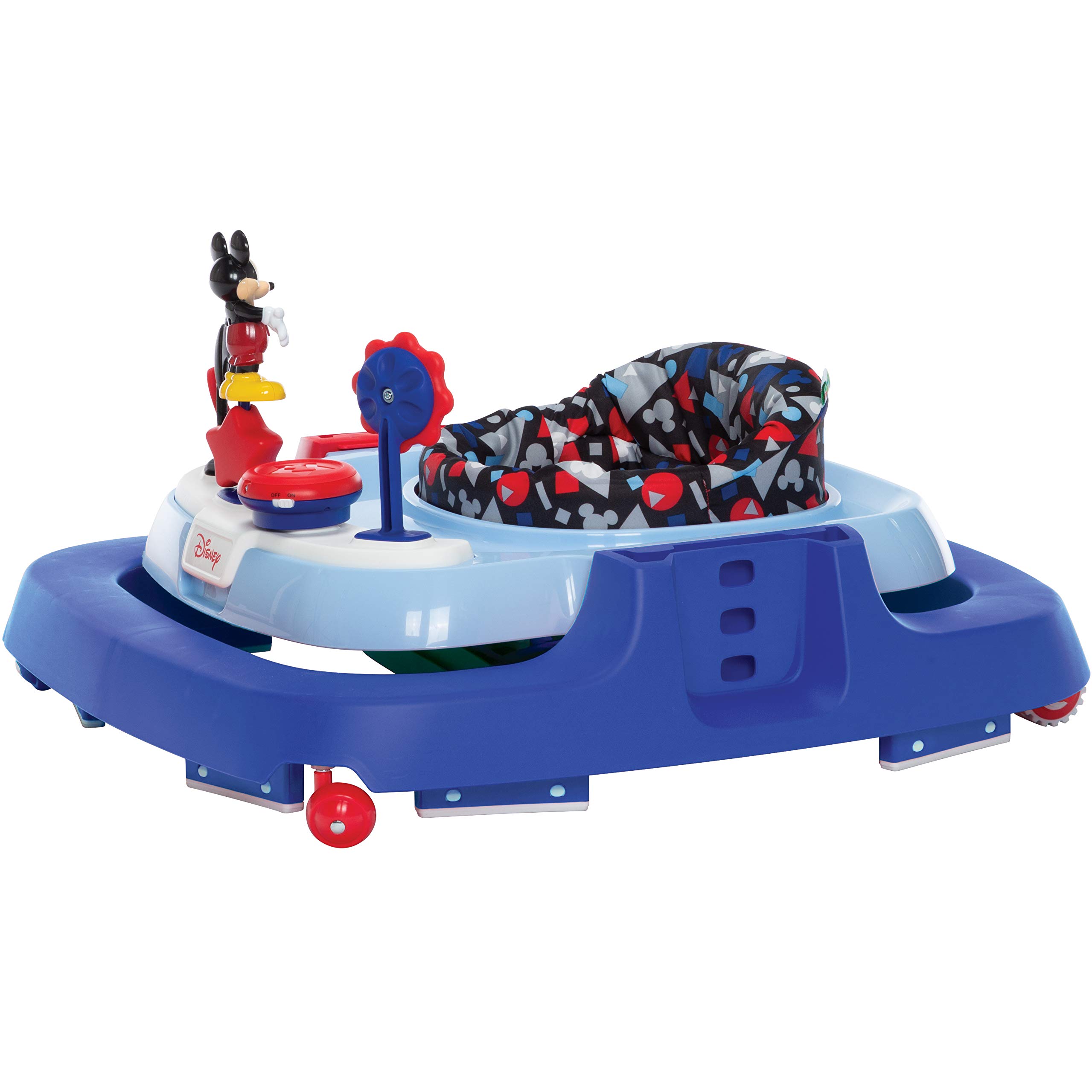 Disney Baby Ready, Set, Walk! DX Developmental Walker, Mickey Modern Play (WA096FBH)