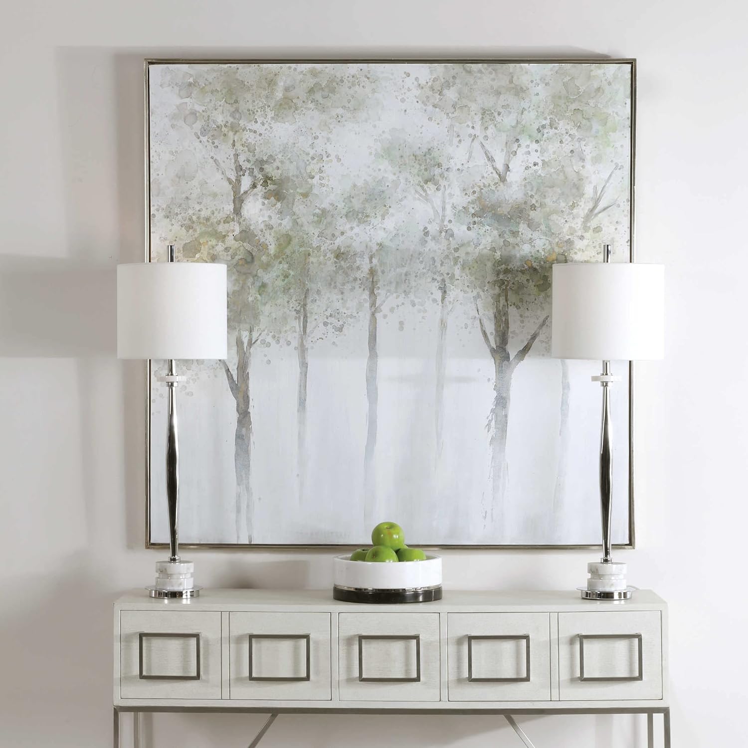 Paintings - Uttermost 35371 Calm Forest Hand Painted Canvas