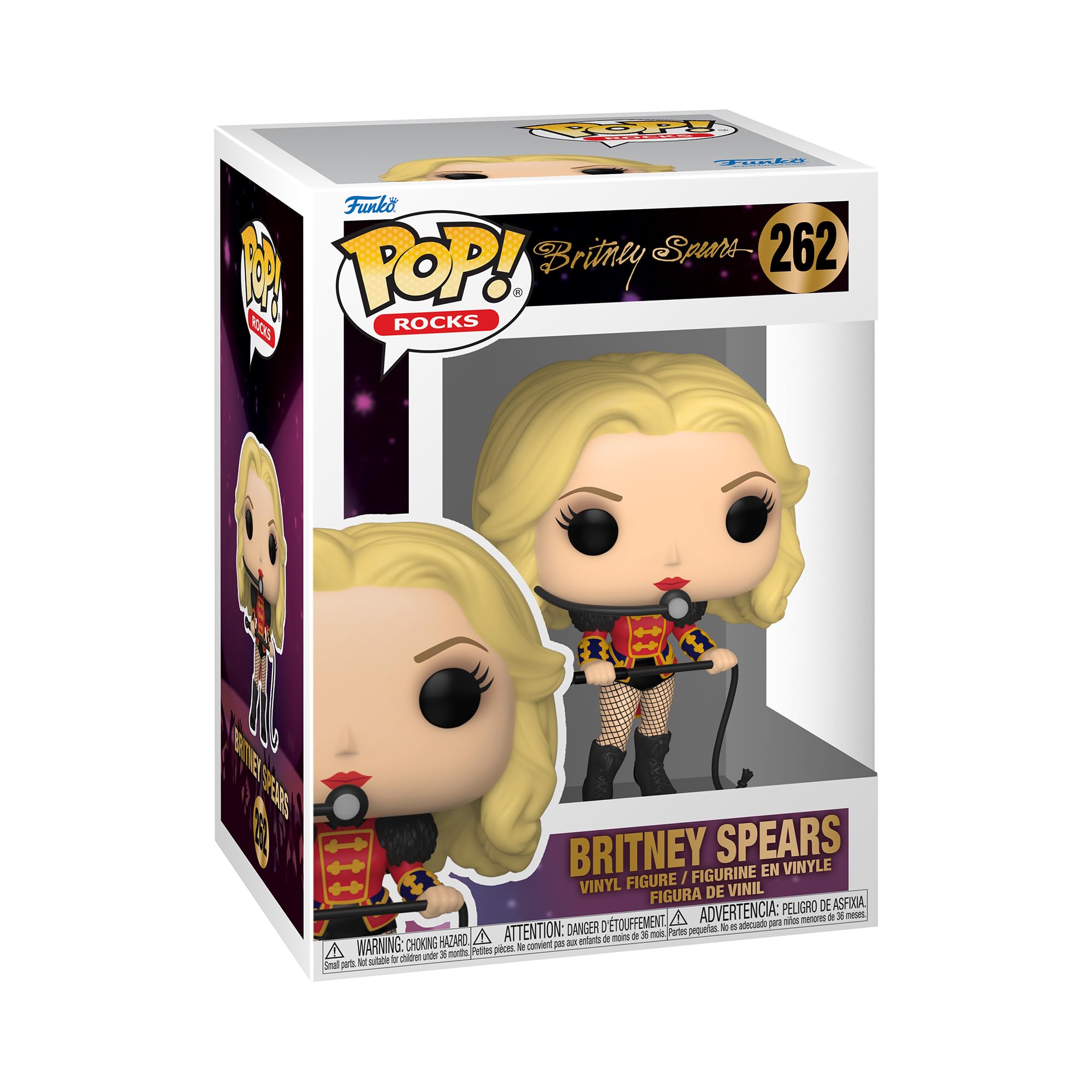 Funko POP! Rocks: Britney Spears - Circus - 1/6 Odds for Rare Chase Variant - Collectable Vinyl Figure - Gift Idea - Official Merchandise - Toys for Kids & Adults - Music Fans