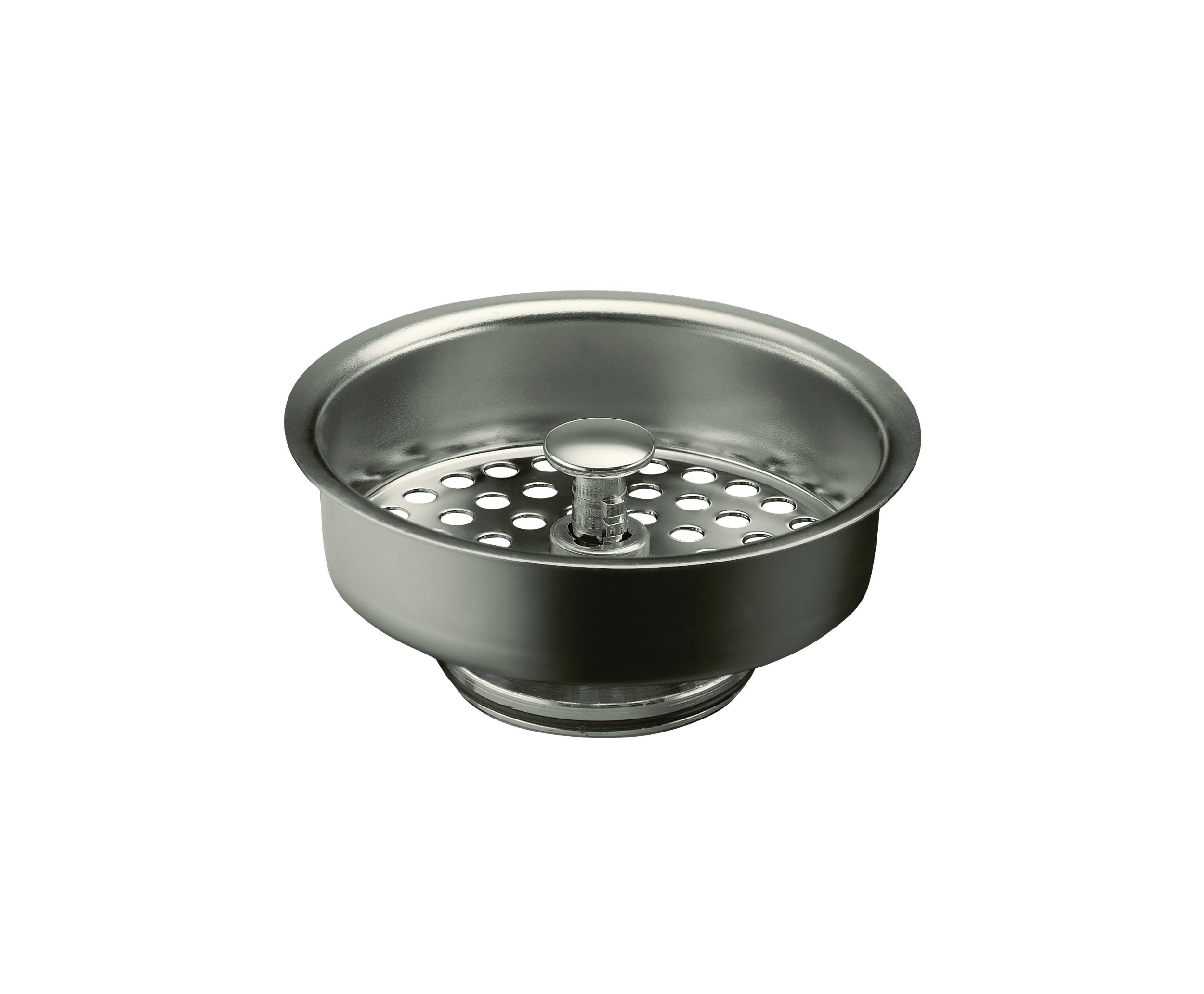 KOHLER Basket Strainer Sink Kitchen Polished Chrome Waste Rubbish Stopper 689789735473 eBay