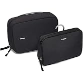 orbitkey 2-in-1 Toiletry Pouch - Black
