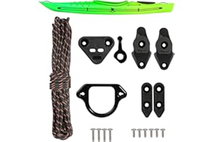Atader Kayak Anchor Trolley Kit, Anchor Trolley System for Kayak Canoe