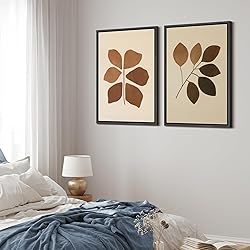 MUDECOR Framed Canvas Print Wall Art Set Minimal