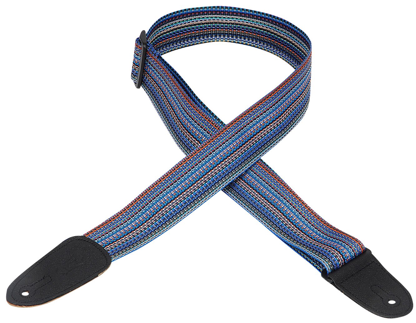 Levy's 2 inch Soft - Hand Polypropylene with Leather Ends - Multi