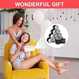 AOROPS Self-Adhesive Hair Rollers 12pc No Heat Large Curls Clips Combs for All view 6