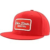 ZHATS Standard NCAA Officially Licensed Hat Flat Snapback Z11 Brick Team Color, One Size