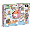 Galison Museum Of The Corgi – Puzzle 1000 Pezzi Con Corgi Al Museo (68,5 X 50,8 Cm) - 6