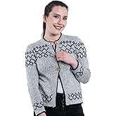 Gamboa Alpaca Cardigan Sweater for Women Knit Fall Winter Lady Womens Lightweight