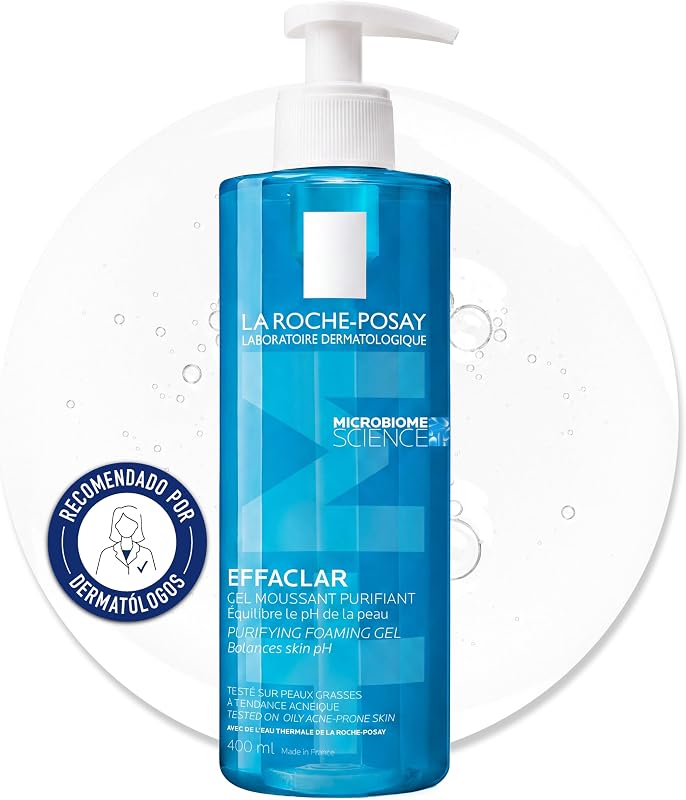 , Effaclar Gel Purificante +M, Pieles mixtas y grasas, 400 ml